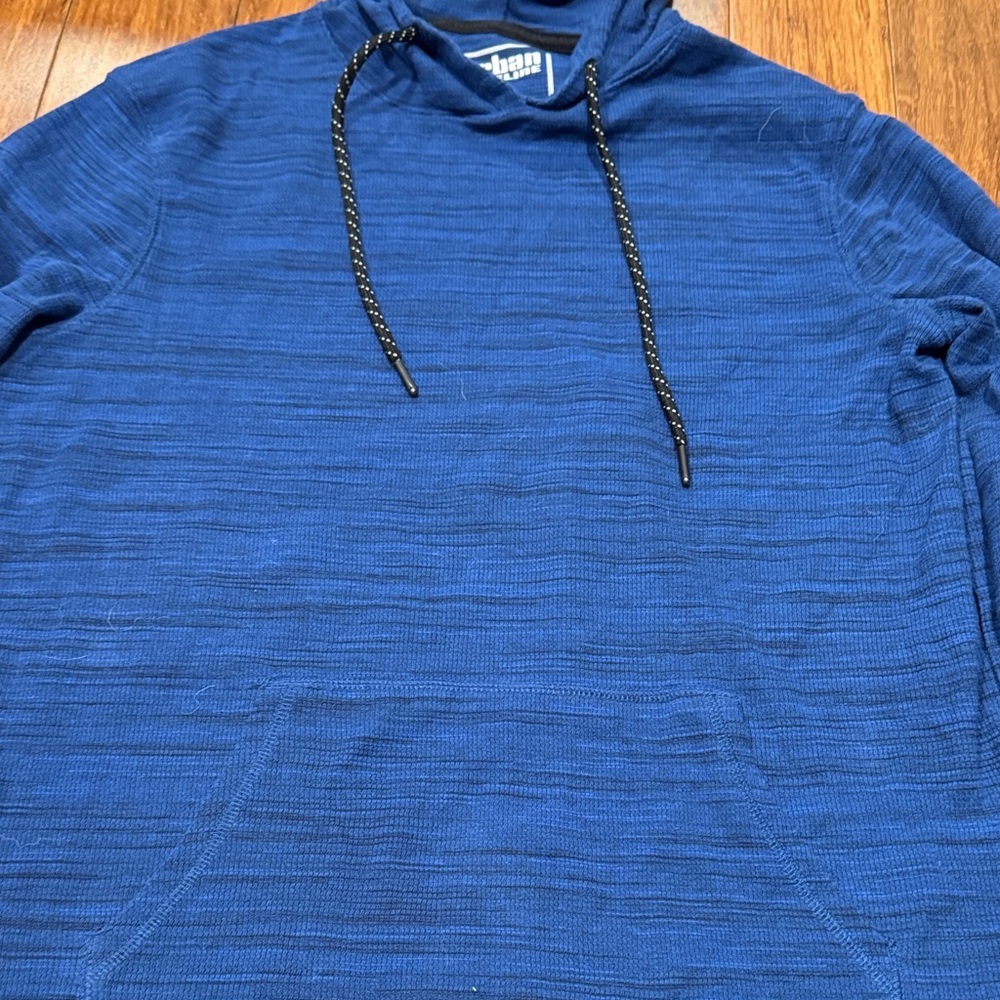 Urban Pipeline Men's Blue Hoodie Sweater Medium EUC - Picture 7 of 9
